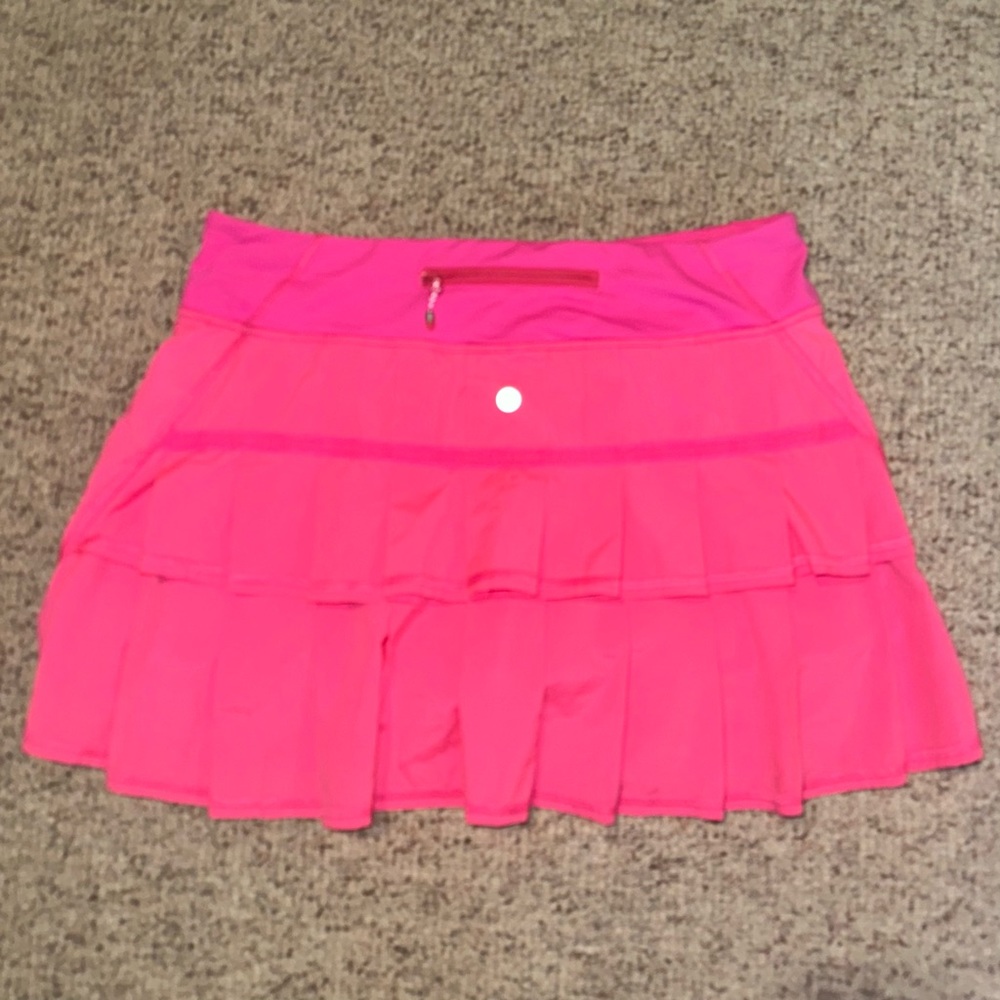 Lululemon Run Pace Setter Skirt in Pinkelicious Size 6 Tall